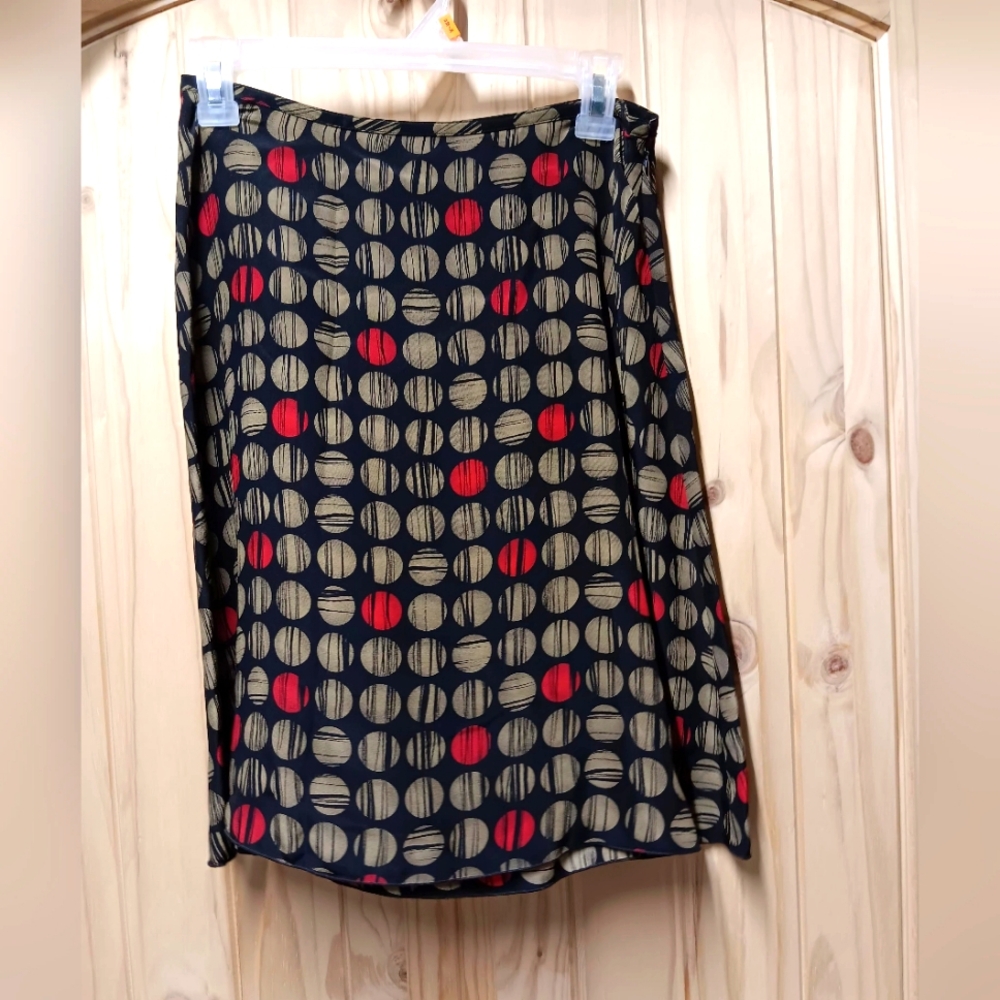 Anne Klein Silk Skirt EUC